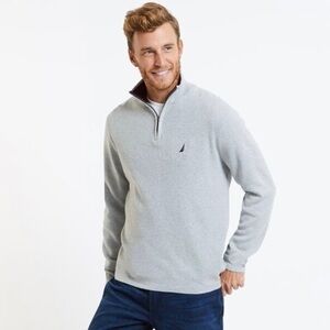 NAUTICA Men’s Quarter Zip Sweater